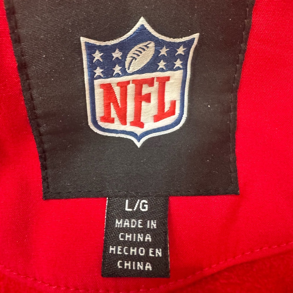 Kansas City Chiefs NFL Full-Zip Jacket – Size Large - Picture 2 of 12